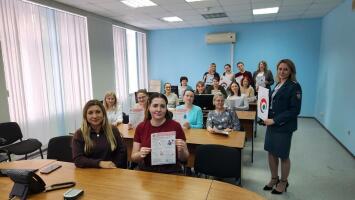 МРИ ФНС России № 8 по Красноярскому краю приняла эстафету по финграмотности. г. Канск