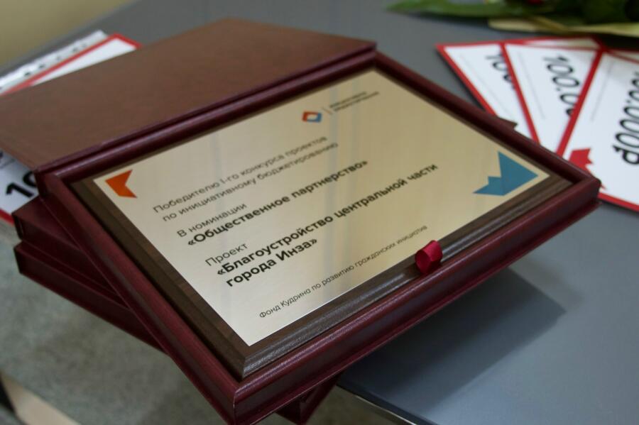 Диплом победителя первого конкурса. Источник: Центр инициативного бюджетирования НИФИ