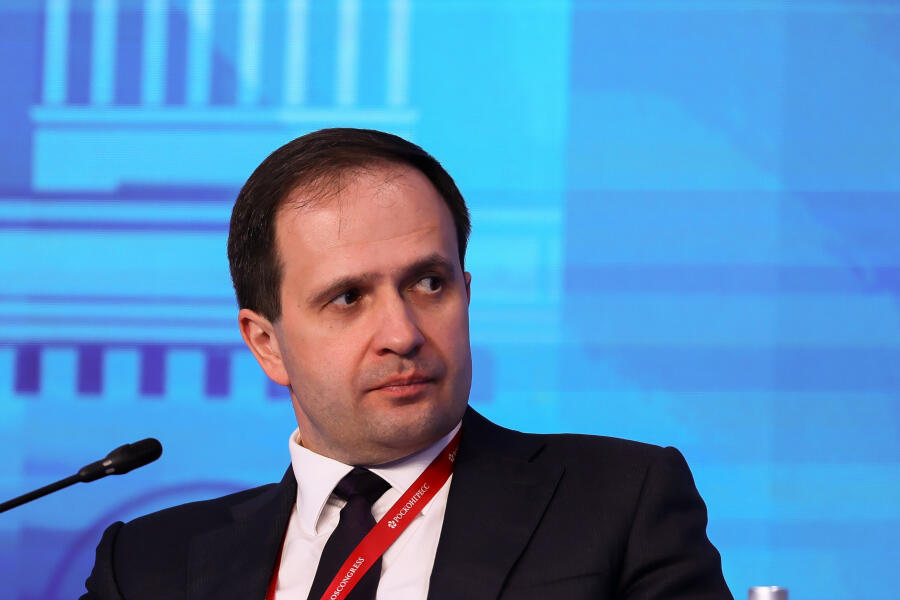 Павел Кадочников, заместитель министра финансов России, на ПМЭФ-2026. Источник: © Анна Алексашкина / Фотобанк Росконгресс