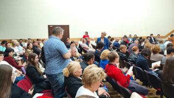 Совещание по профилактике финансового мошенничества с руководителями учреждений, общественных организаций и предприятий Октябрьского района города Уфы