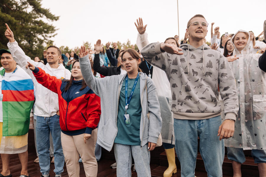 Участники смены «ФинЗОЖ» в день презентации лучших проектов по развитию финансовой культуры
