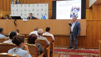 Лекция по финансовой грамотности на семинар Федерации профсоюзов в Илишевском районе Башкортостана