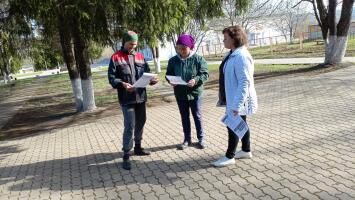 Администрация поселения Белгородской области участвует в эстафете