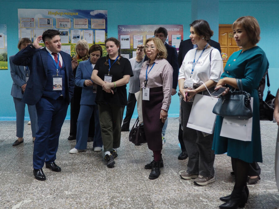 Экскурсия по школе. Источник: Центр инициативного бюджетирования НИФИ