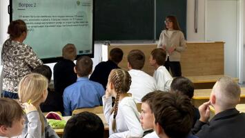 Квиз ФИНзож в МБОУ "Уярская СОШ №3"